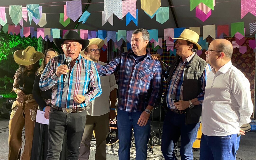 Presidente da ALEMS, Gerson Claro, celebra sucesso do Arraiá como símbolo de aproximação entre Poder e população