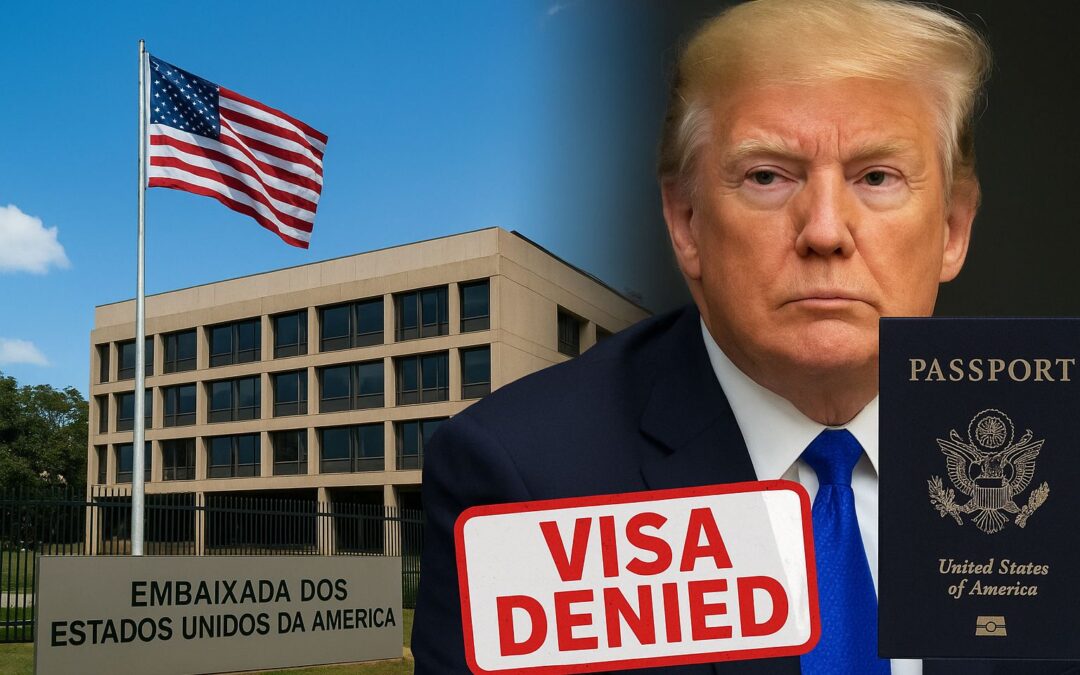 Embaixada dos EUA no Brasil intensifica retórica contra imigrantes e mira “turismo de nascimento”