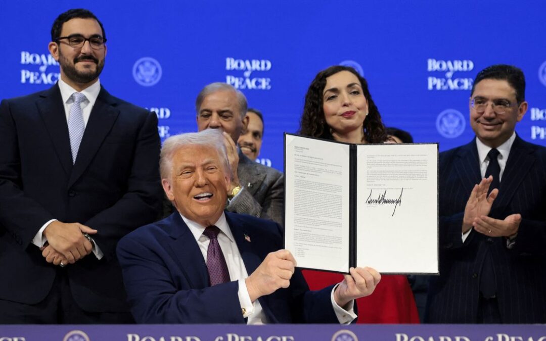 Trump lança em Davos Conselho de Paz criado por ele