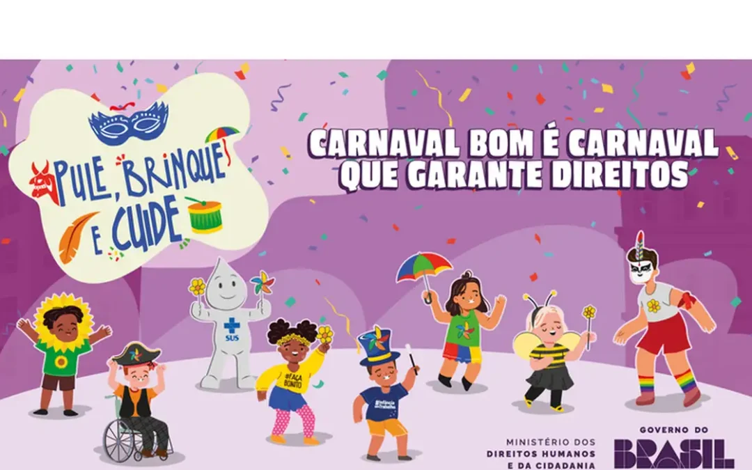 Ministério quer proteger crianças e adolecentes no carnaval