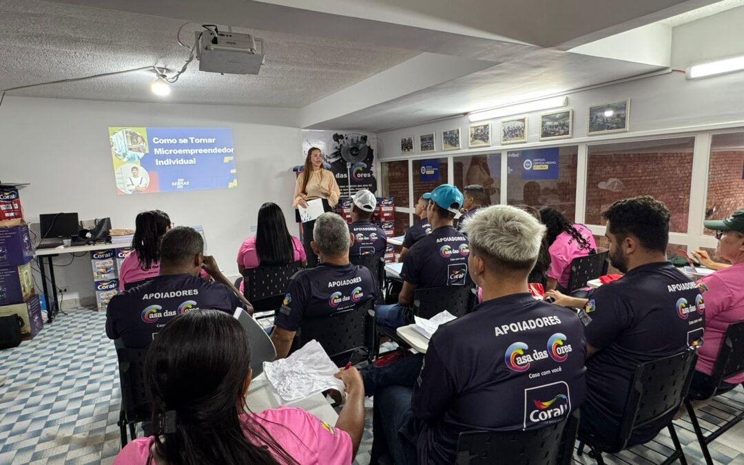 Sebrae/MS ministra palestra sobre formalização como MEI para pintores de Campo Grande