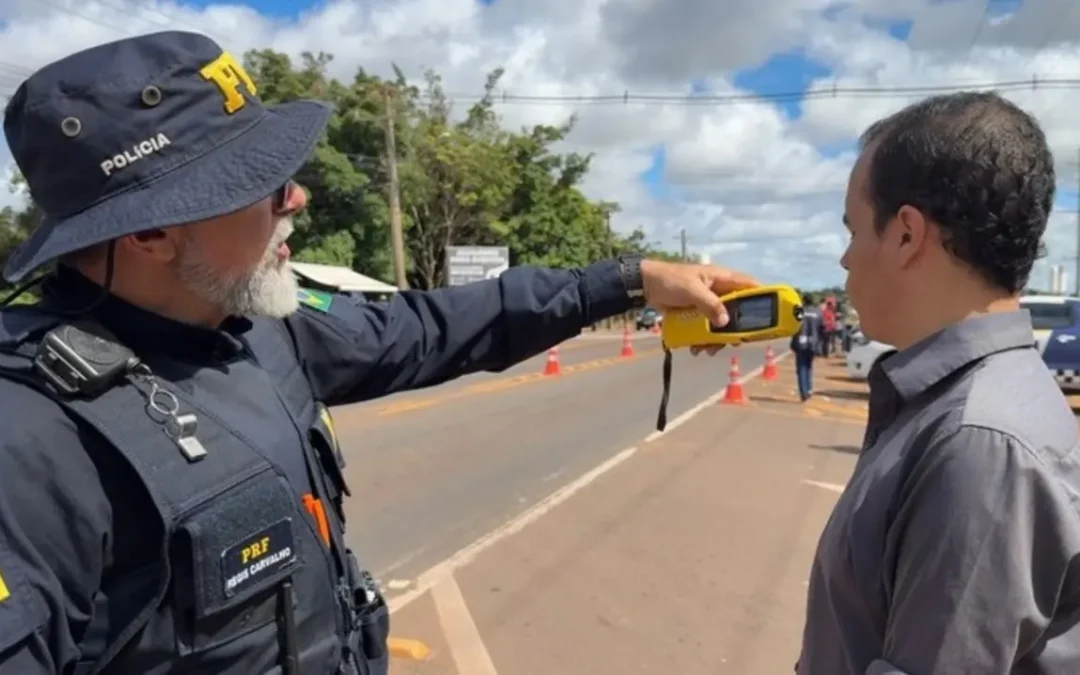 Zero Álcool no Trânsito: PRF realiza ação de combate à alcoolemia em Mato Grosso do Sul