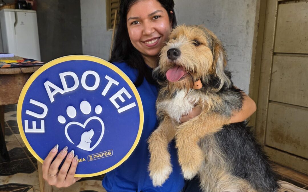 Subea realiza ação de adoção com cães resgatados de maus-tratos