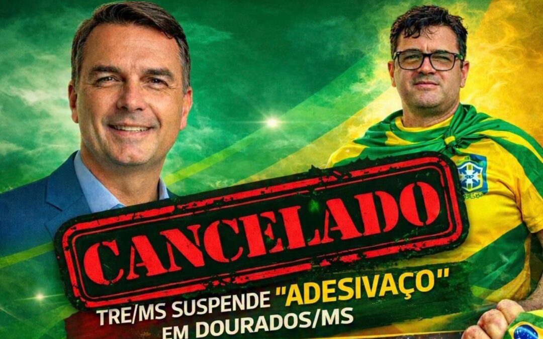 Justiça Eleitoral barra adesivaço do PL em Dourados por indícios de propaganda antecipada
