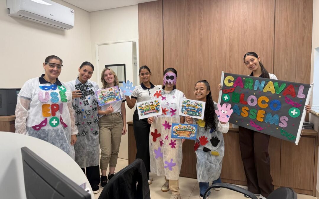 Hospital Cassems de Nova Andradina promove conscientização de Carnaval