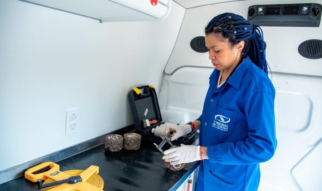 Laboratório de Obras Rodoviárias do TCE-MS fortalece fiscalização e apoio técnico a obras de pavimentação