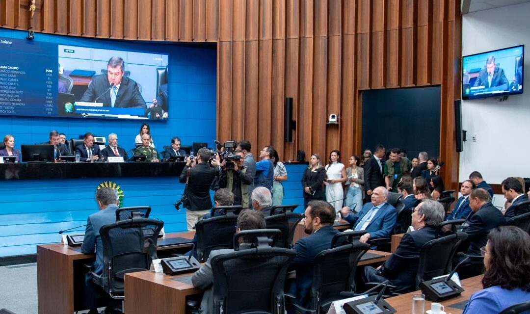 TCE-MS participa de sessão solene que marca abertura dos trabalhos legislativos na ALEMS