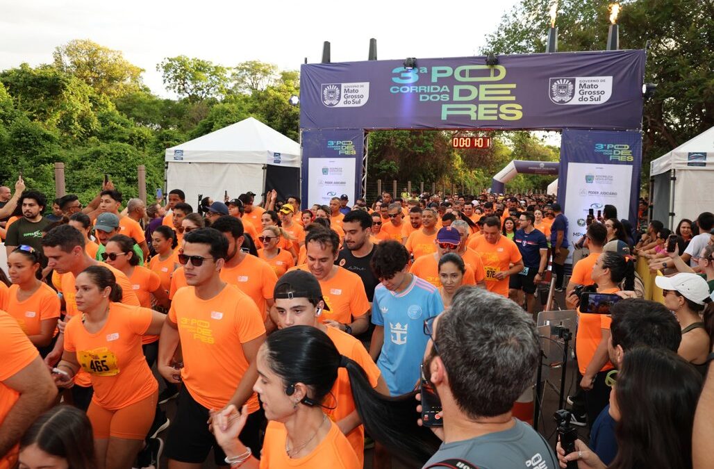 No domingo, lançamento da 4ª Corrida dos Poderes movimenta Concha Acústica Helena Meireles do Parque das Nações