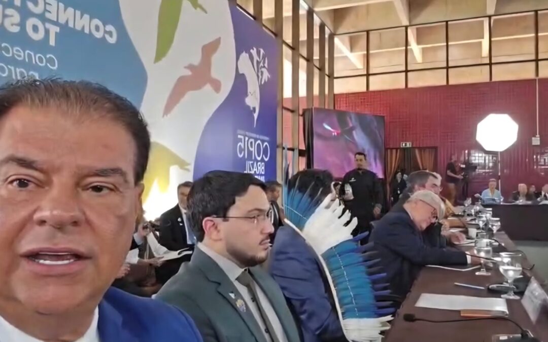 Senador Nelsinho Trad destaca impacto econômico e ambiental na abertura da COP15, em Campo Grande