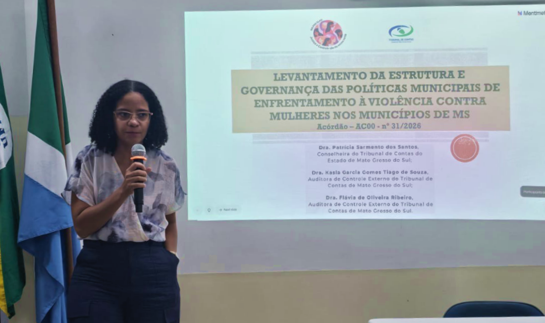 TCE-MS apresenta em Coxim diagnóstico sobre políticas de enfrentamento à violência contra a mulher