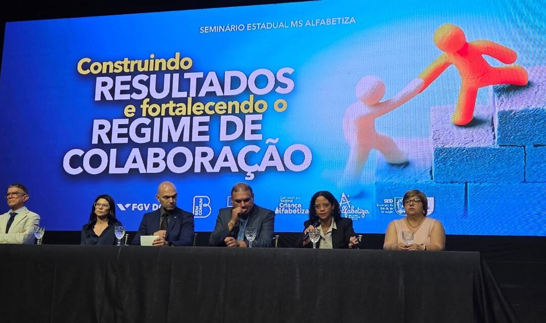TCE-MS participa do evento MS Alfabetiza e reafirma compromisso com a educação