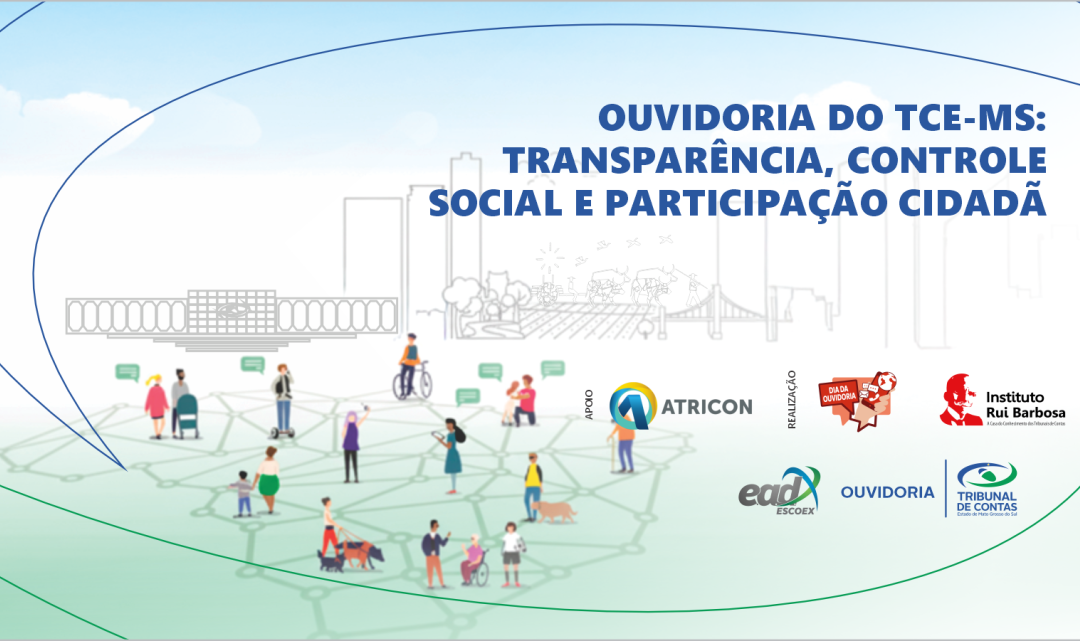 Escoex oferece curso on-line sobre Ouvidoria do TCE-MS e fortalecimento do controle social