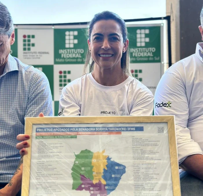 Com R$ 11,9 milhões investidos no IFMS, Soraya Thronicke leva o projeto Olhos que Inspiram a Corumbá