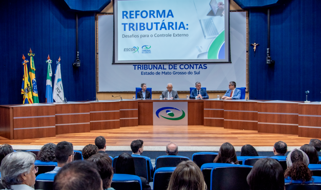 TCE-MS realiza seminário sobre os impactos da Reforma Tributária na gestão pública