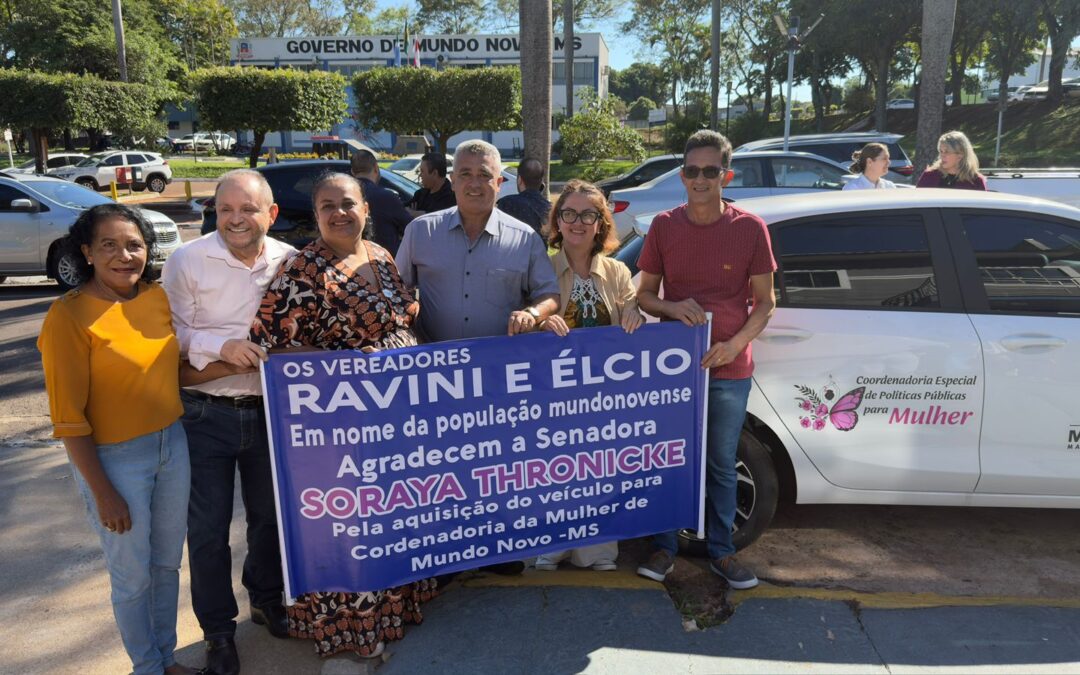 Soraya fortalece rede de proteção às mulheres e garante R$ 230 mil para Coordenadoria de Mundo Novo
