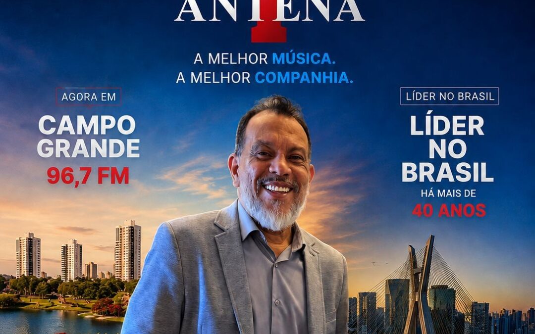 Antena 1 chega a Campo Grande e prepara aposta no jornalismo com Joel Silva