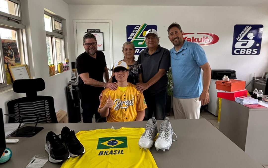 De Campo Grande para a elite do beisebol: jovem de 15 anos conquista vaga em centro da MLB