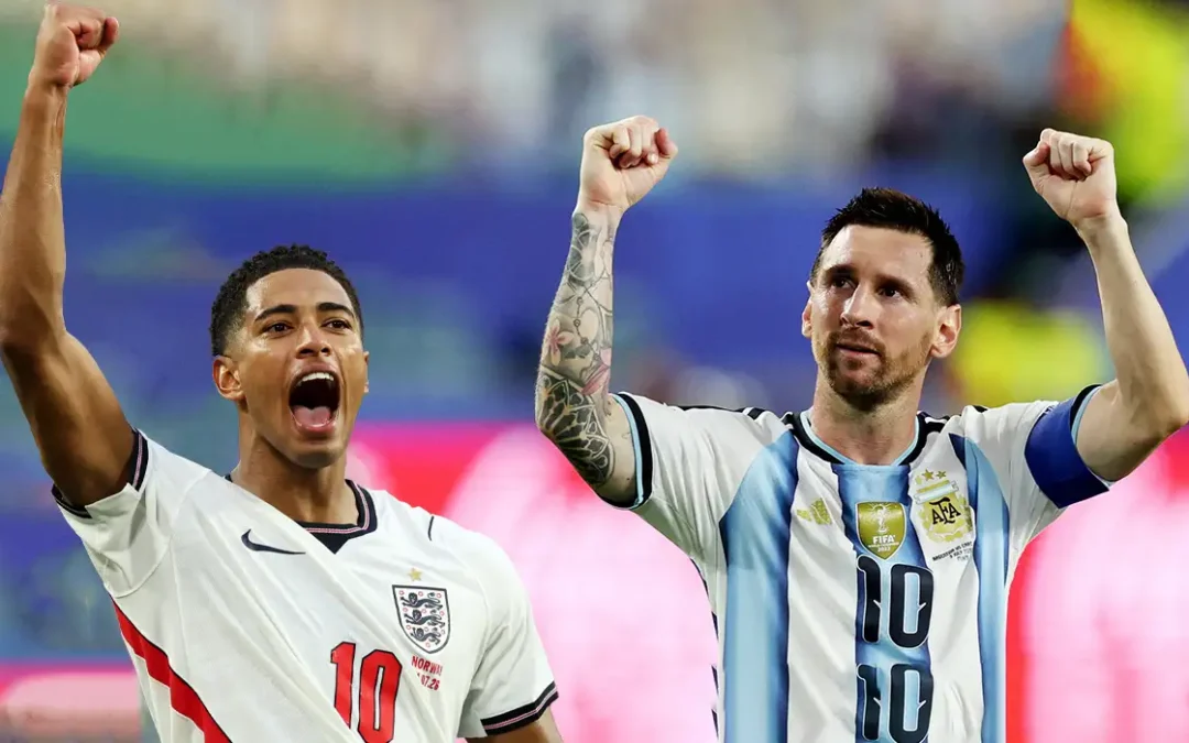 Como Argentina e Inglaterra chegam à semifinal da Copa do Mundo